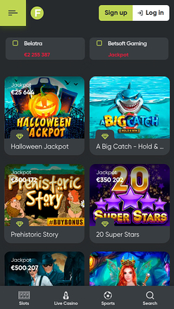 Fresh Casino Mobile Jackpot