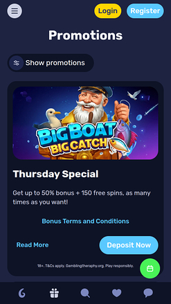 Galactic Wins Casino Mobile Promotions