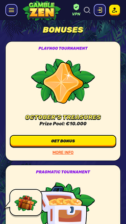 GambleZen Mobile Promotions