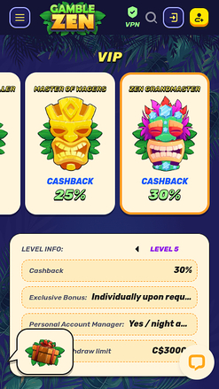 GambleZen Mobile VIP Program