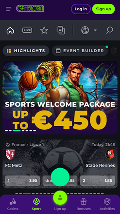 Gambloria Casino Mobile Sport