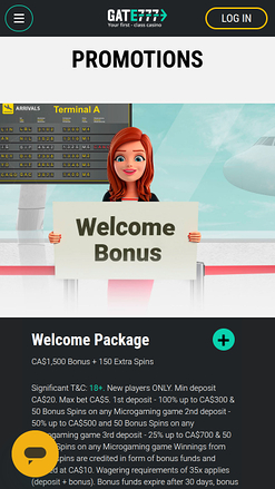 Gate 777 Casino Mobile Promotions