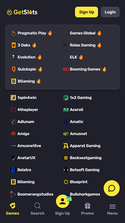 GetSlots Casino Mobile Game Developers