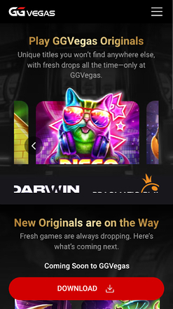 Games screenshot of GGVegas Casino for Mobile