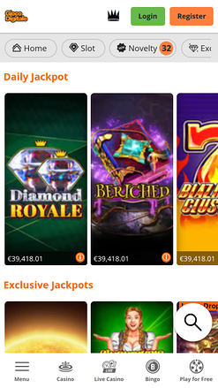 Gioco Digitale Casino Mobile Jackpot