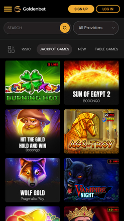 GoldenBet Casino Mobile Jackpot