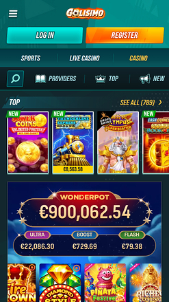 Golisima Casino mobile games
