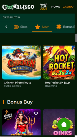 Gomblingo Casino Mobile Games