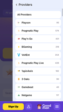 Goodman Casino Mobile Game Developers