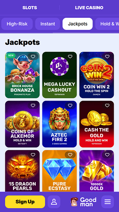 Goodman Casino Mobile Jackpot