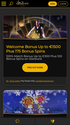 Grand Ivy Casino Mobile Promotions