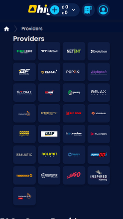 High Bet Casino Mobile Game Developers