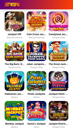Hitnspin Casino Mobile Jackpot
