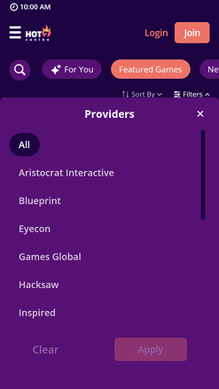 Hot7 Casino Mobile Game Developers