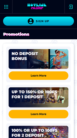 Hotline Casino Mobile Promotions
