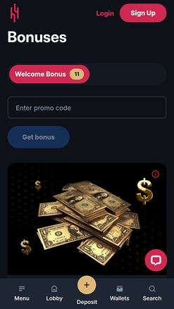 Hype Casino Promotions Mobile