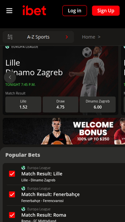 iBet Casino Mobile Sports