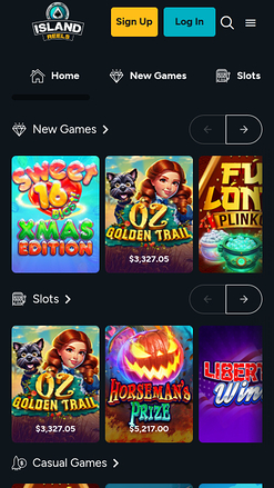 Island Reels Casino Mobile Games