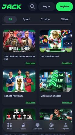 Jack Casino Mobile Promotions