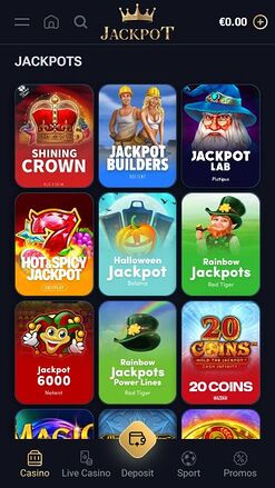 Jack-Pot Casino Mobile Jackpot