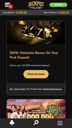 Jackpot Village Casino Mobile Promotions