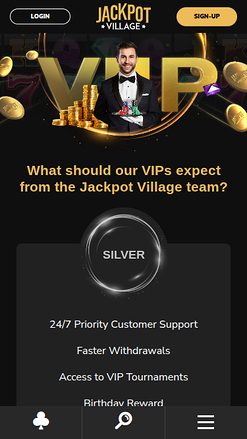 Jackpot Village Casino Mobile VIP Program