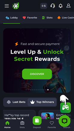 Jeetcity Casino Homepage Mobile