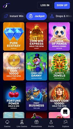 Jet4bet Casino Mobile Jackpot
