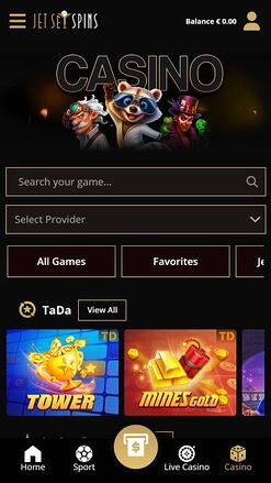 JetSetSpins Casino Mobile Game Developers