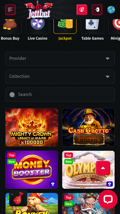 Jettbet Casino Mobile Jackpot