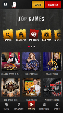 Jokery Casino Mobile Live Dealer