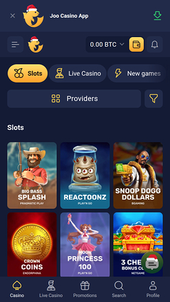 Joo Casino Mobile Games