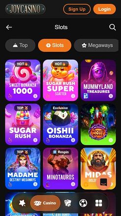 Joy Casino Mobile Games