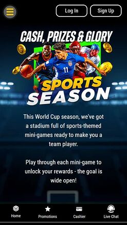 Jupiter Club Casino Mobile Sports Season