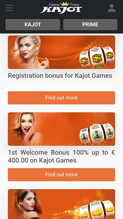 Kajot Casino Promotions Mobile