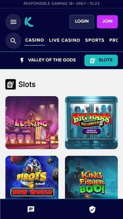 Karamba Casino Games Mobile