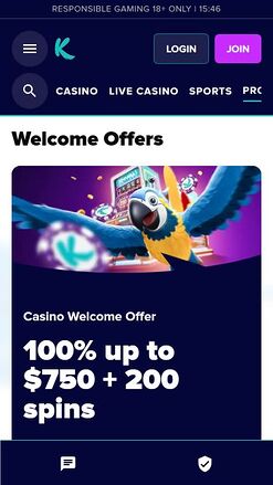 Karamba Casino Mobile Promotions