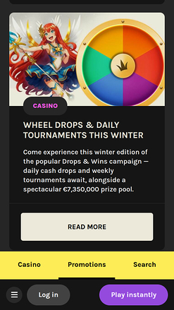 Kruuna Casino Mobile Promotions