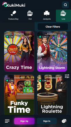 KukiMuki Casino Live Dealer