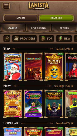 Lanista Casino Games