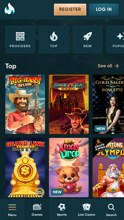 Legend Play Casino Mobile Games