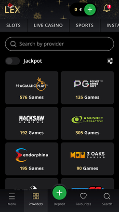 Lex Casino Mobile Game Developers