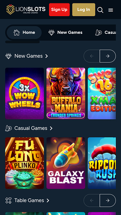 Lion Slots Casino Mobile Games
