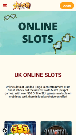 Loadsa Bingo Casino Mobile Games