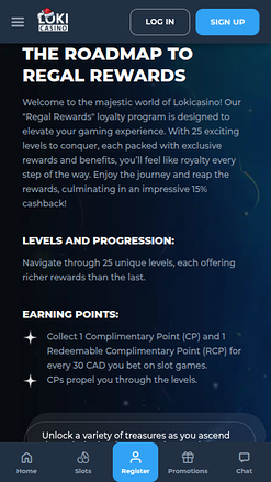 Loki Casino Mobile VIP Program