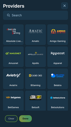 Lolo Casino Game Developers