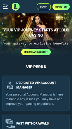 Lolo Casino VIP Program