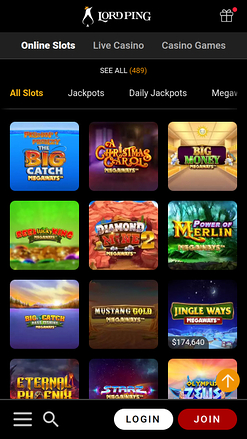 Lord Ping Casino Mobile Games