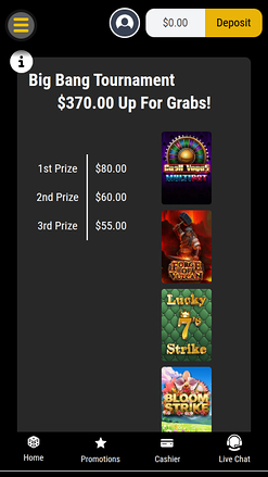 Lotus Asia Casino Mobile Tournaments