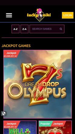 Lucky Niki Casino Mobile Jackpot
